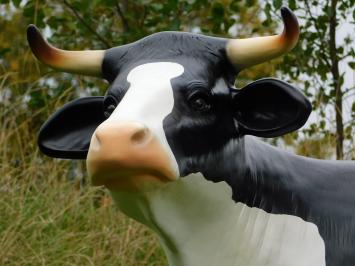 Skulptur Kuh XXL – 147 x 205 cm – Polystone