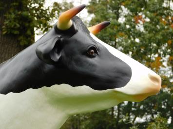 Skulptur Kuh XXL – 147 x 205 cm – Polystone