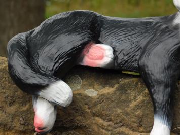 Statue „Liegende Katze“ – 33 cm – Polystone