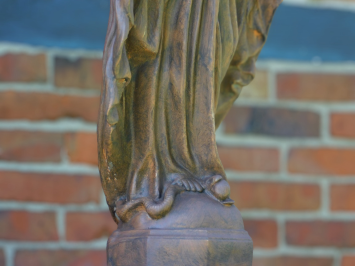 Marienstatue – 93 cm – Steinoxid