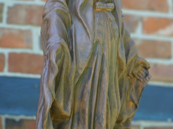 Marienstatue – 93 cm – Steinoxid