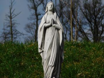 Beeld Maria op Sokkel - 129 cm - Steen