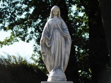 Beeld Maria op Sokkel - 110 cm - Steen