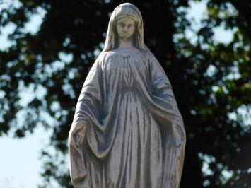 Beeld Maria op Sokkel - 110 cm - Steen