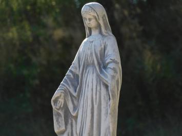 Steinstatue der Maria – 62 cm – Klassische Gartenstatue
