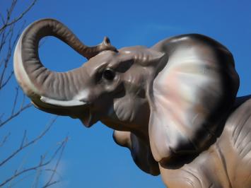 Beeld Olifant - 55 cm - Polystone