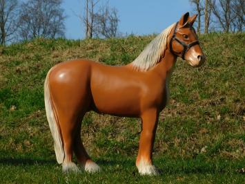 Beeld Paard - 75 cm - Bruin - Polystone