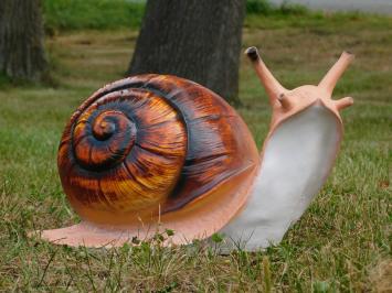 Skulptur Schnecke – 40 cm – Polystone