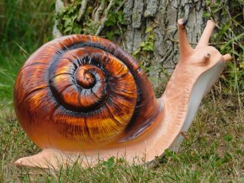 Skulptur Schnecke – 40 cm – Polystone
