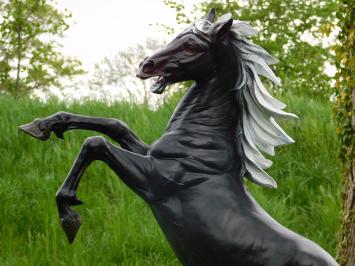 Beeld Steigerend Paard - 90 cm - Polystone