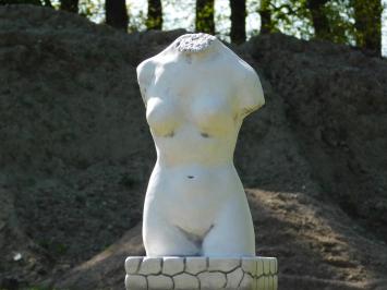 Statue Torso Frau - 55 cm -Stein