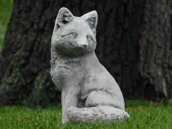 Beeld Vos - Volledig Steen - Dierensculptuur