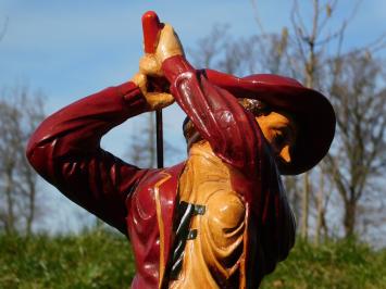 Vintage Beeld Vrouwelijke Golfer – 70 cm Hoog | Uniek & Eenmalig Leverbaar