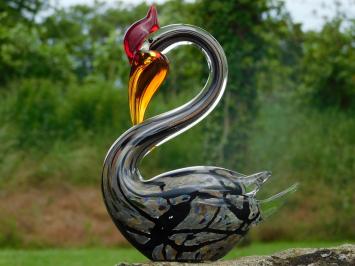 Glasfigur „Schwan“ – Handgefertigtes Kunstwerk