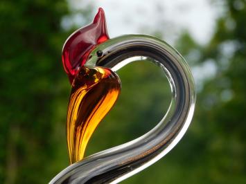 Glasfigur „Schwan“ – Handgefertigtes Kunstwerk