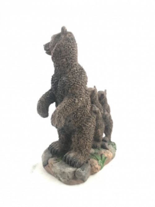 Decoratief Beeld van Beren - Polystone