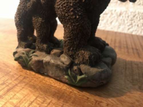 Decoratief Beeld van Beren - Polystone