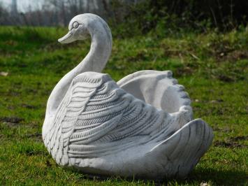 Blumentopf Schwan - 45 cm - Stein