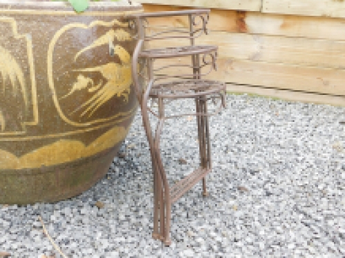 Gewürztreppe / Beistelltisch, Klapphalter, Zierblumentreppe