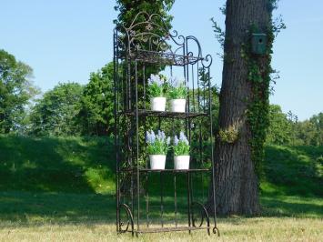 Blumentreppe - Etagere | Schmiedeeisen | Zusammenklappbar | 170 cm hoch