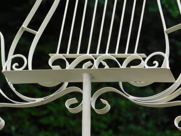 Boekenstandaard Old White - 56 cm - Metaal