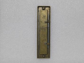 Brievenbus BRIEVEN - Verticaal - Antiek Messing
