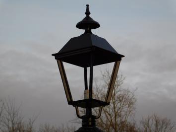 Außenleuchte auf Sockel – 103 cm – Schwarz