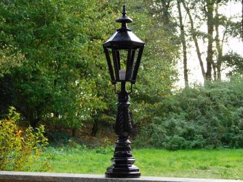 Klassieke Staande Buitenlamp - Alu - Zwart - 93 cm