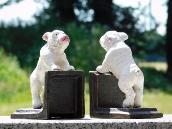 Set Boekensteunen Bulldog - Gietijzer