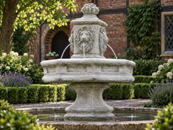 Fontein Leeuw XL - 125 cm - Steen