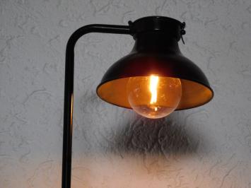 Decoratieve Bureaulamp - Draadloos - Antiek look - Zwart