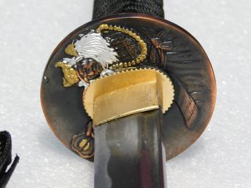 Decoratieve Katana met Schede - 106 cm - Zwart