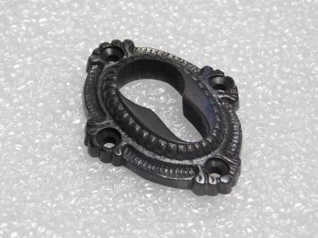 Sierlijk Slotrozet - PC - Donker Gepatineerd Messing