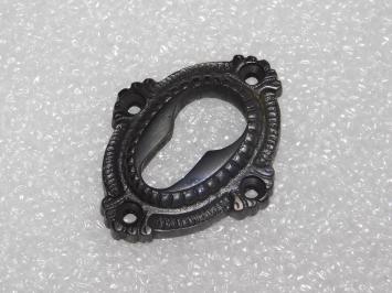 Sierlijk Slotrozet - PC - Donker Gepatineerd Messing