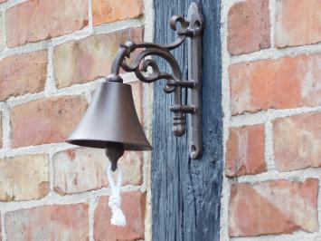 Elegante Türklingel – Gusseisen – Klassisches Modell – Klingel