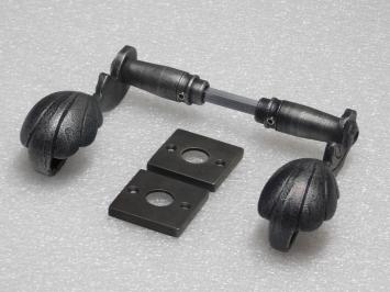 Türgriff-Set „Vienna“ mit Griffrosetten – verzinktes Gusseisen