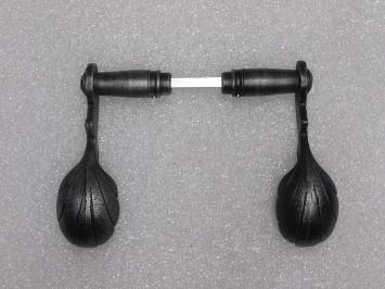 Deurklink Vienna - Links + Rechts - Gietijzer Verzinkt