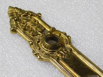 Klassieke Deurplaat - PC 92 - Messing - 32 x 7 cm