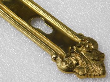 Klassieke Deurplaat - PC 92 - Messing - 32 x 7 cm