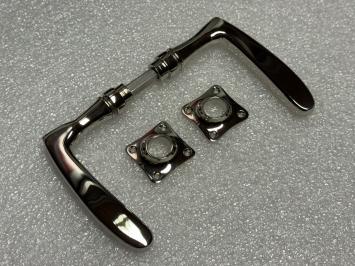 Türbeschlagset – Chrom glänzend – komplettes Türset