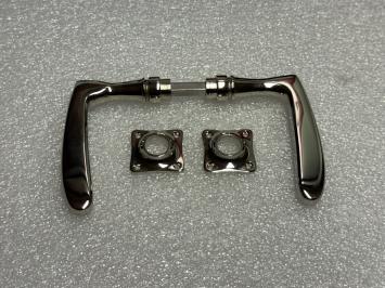 Türbeschlagset – Chrom glänzend – komplettes Türset