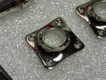 Türbeschlagset – Chrom glänzend – komplettes Türset