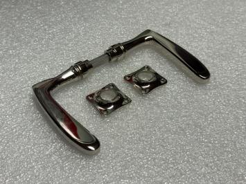 Türbeschlagset – Chrom glänzend – komplettes Türset