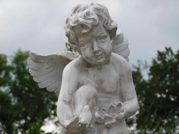 Engel auf Kugel XL – 67 cm – Polystone