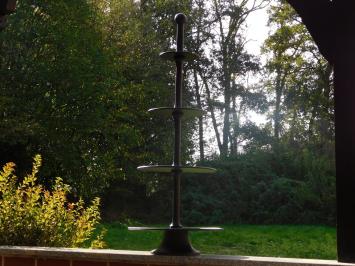 Robuuste Etagère XL - 125 cm - 4-Laags - Zwart - 125 cm - Alu