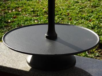 Robuuste Etagère XL - 125 cm - 4-Laags - Zwart - 125 cm - Alu