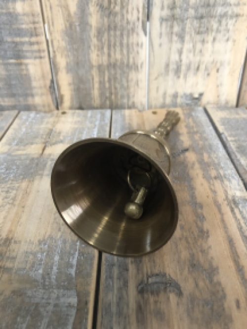 1 Tischuhr, Glocke, Messing