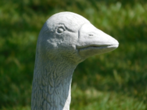 Statue Gans - 60 cm - Massiver Stein