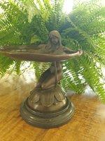 Brons beeld , art nouveau