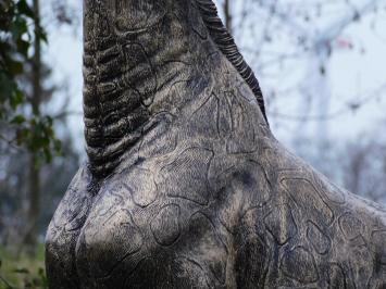 Einmalig: Giraffe XL – 180 cm – Polystone